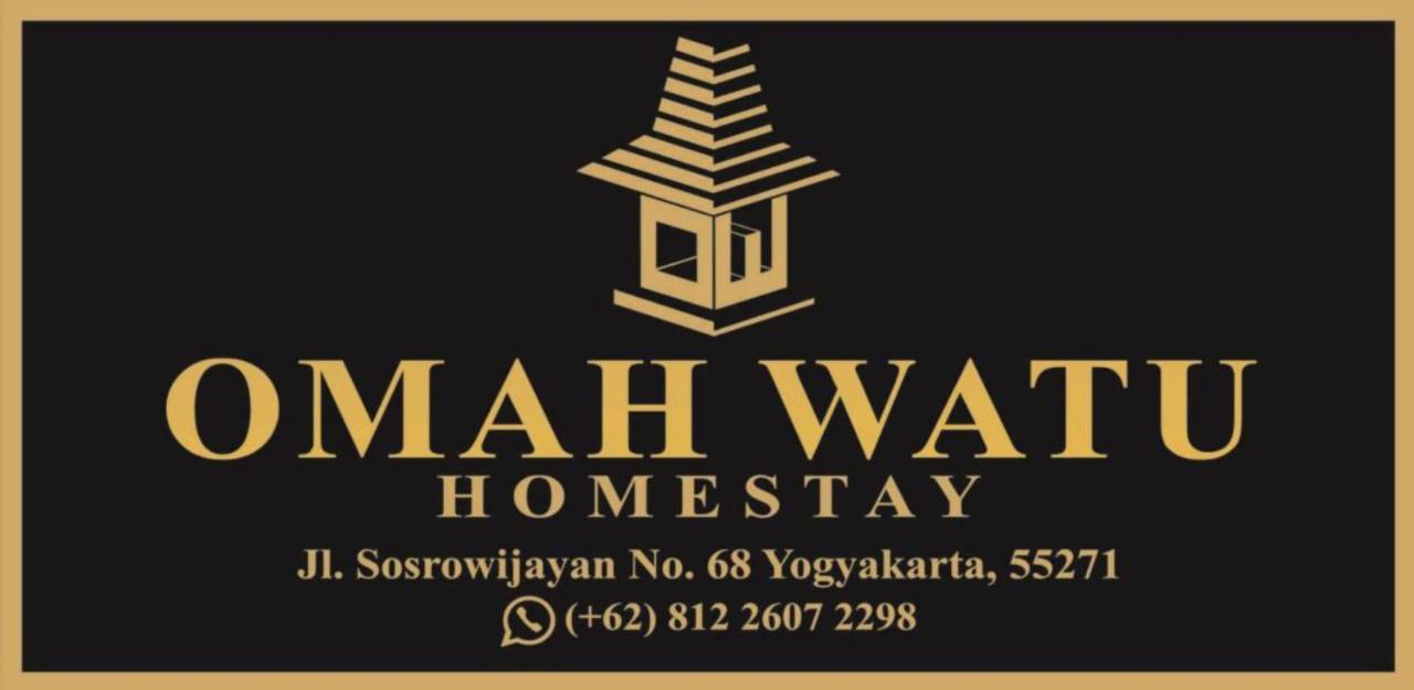 Omah Watu Homestay Yogyakarta Exterior photo
